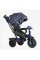 Велосипед 3-х кол. 8066/208-23 BestTrike "Perfetto" поворотне сидіння, колеса гумові надувні, кошик, фара музична, USB, Bluetooth, в коробці