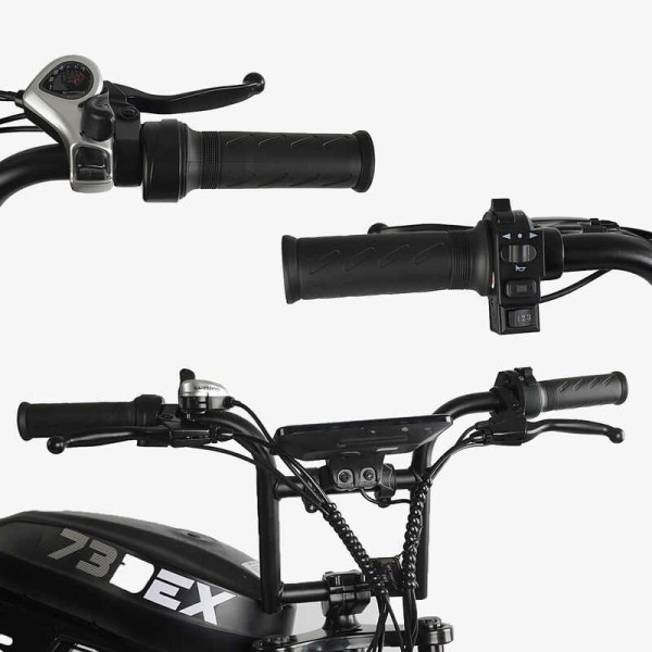 Електрофетбайк Corso «DEX-73» 20" дюймів DX-20772 (1) рама сталева, двигун 500W, акумулятор 48V18AH, у коробці