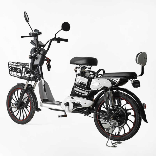 Електровелосипед Corso «Fortex» 20" дюймів FR-9523-4 (1) рама сталева, двигун 500W, акумулятор 48V20AH, корзина, у коробці