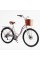 Велосипед міський Corso «Liberty» 28’’ дюймів LR-28833 (1) + КОШИK, сталева рама 20'', Shimano 7 швидкостей, корзина, багажник