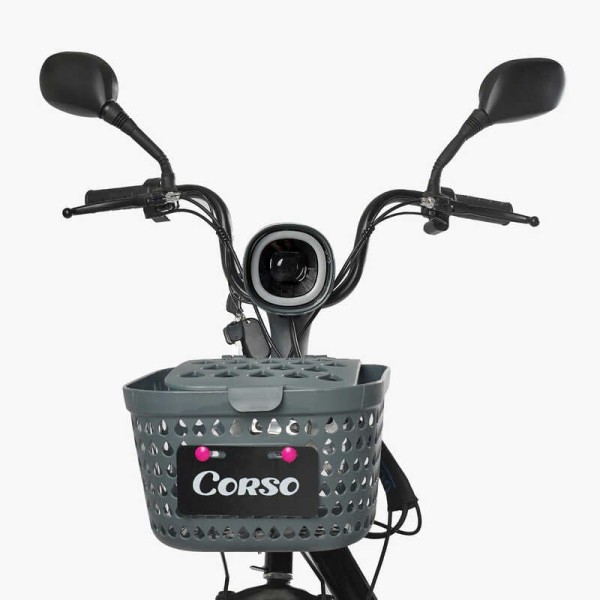 Електровелосипед Corso RSM RS-41674 500W, 48V/20Ah, 35 км/год, сигналізація, LED панель