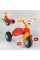 Детский велосипед Pilsan My Pet 07-132 (1) КРАСНО-ЖЁЛТЫЙ, с клаксоном, в коробке
