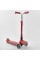 Самокат триколісний Y-00325 (4) Best Scooter, ЧЕРВОНИЙ, складне алюмінієве кермо, 4 колеса PU зі світлом, d = 12 см