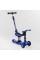 Самокат-велобіг 3в1 триколісний BS-27018 (4) Best Scooter, 3 колеса PU зі світлом, сидіння, амортизатори, батьківська ручка