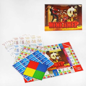 Настільна гра "Менеджер" DTG28-U (20) "Danko Toys", у коробці