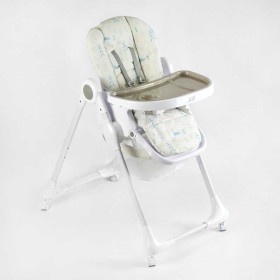Стільчик для годування Joy K-11058 (1) мягкий чохол ПВХ, 4 колеса, з’ємний столик, корзинка