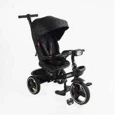 Велосипед 9155/704-15 BestTrike "Marco" поворотне сидіння, складне кермо, колеса з прогумованим PU, кошик, телескопічна ручка, фара музична