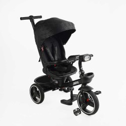 Велосипед 9155/704-15 BestTrike "Marco" поворотне сидіння, складне кермо, колеса з прогумованим PU, кошик, телескопічна ручка, фара музична