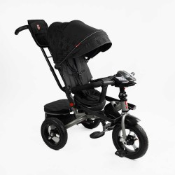 Велосипед 6088 F – 695-12 Best Trike ПОВОРОТНЕ СИДІННЯ, СКЛАДНЕ КЕРМО, ФАРА МУЗИЧНА З USB,Bluetooth НАДУВНІ КОЛЕСА, ПУЛЬТ ВКЛЮЧЕННЯ СВІТЛА І ЗВУКУ