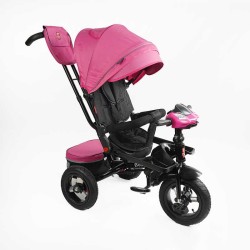 Велосипед 6088 F – 701-16 Best Trike ПОВОРОТНЕ СИДІННЯ, СКЛАДНЕ КЕРМО, ФАРА МУЗИЧНА З USB,Bluetooth НАДУВНІ КОЛЕСА, ПУЛЬТ ВКЛЮЧЕННЯ СВІТЛА І ЗВУКУ