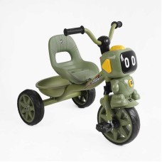Велосипед 3-х колісний BS-50570 "Best Trike" колеса EVA переднє 10", заднє 8", сталева рама, УКР. ОЗВУЧУВАННЯ, кошик, в коробці