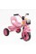 Велосипед 3-х колісний BS-60413 "Best Trike" колеса EVA переднє 10", заднє 8", сталева рама, УКР. ОЗВУЧУВАННЯ, кошик, в коробці