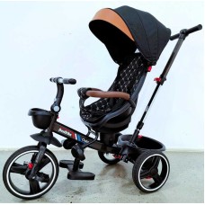 Велосипед 6390 – 24-115 BestTrike "Oscar" ПОВОРОТНЕ СИДІННЯ, КЕРМО СКЛАДАЄТЬСЯ, КОЛЕСА З ПРОГУМОВАНИМ PU, КОШИК, ТЕЛЕСКОПІЧНА РУЧКА