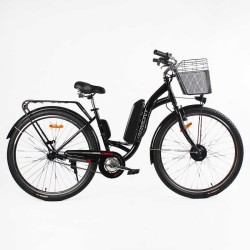 Електровелосипед Corso HARMONY 28" HR-28715, 350W, 36V 10Ah, сталева рама, з кошиком