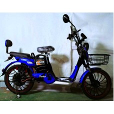 Електровелосипед Corso «NEW-Fortex» 20" дюймів FX-3612-3 (1) рама сталева, двигун 500W, акумулятор 48V20AH, корзина, у коробці