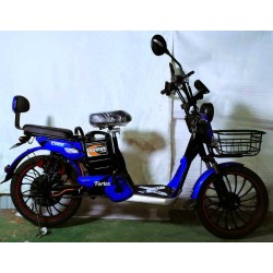 Електровелосипед Corso «NEW-Fortex» 20" дюймів FX-3612-3 (1) рама сталева, двигун 500W, акумулятор 48V20AH, корзина, у коробці