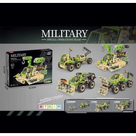 Конструктор J 6606 200 деталей, гумові шини