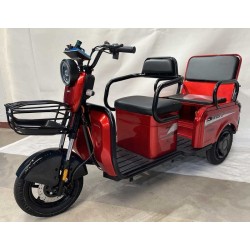 Електричний трицикл Corso «SIG-7» SG-447084 (1) + 1 ЯЩИК АКУМ двигун 1000W, акумулятор 72V/23Ah, колеса 300-10, в коробці