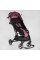 Візок прогулянковий дитячий "JOY" Comfort L-30201 колір ФІОЛЕТОВИЙ, рама сталь з алюмінієм, футкавер, підсклянник, телескопічна ручка