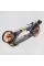 Самокат алюминиевый Best Scooter BS-98033 (4) "Factor", ручной дисковый тормоз, диаметр PU колес - 200мм, 2 амортизатора, подстаканник, в коробке