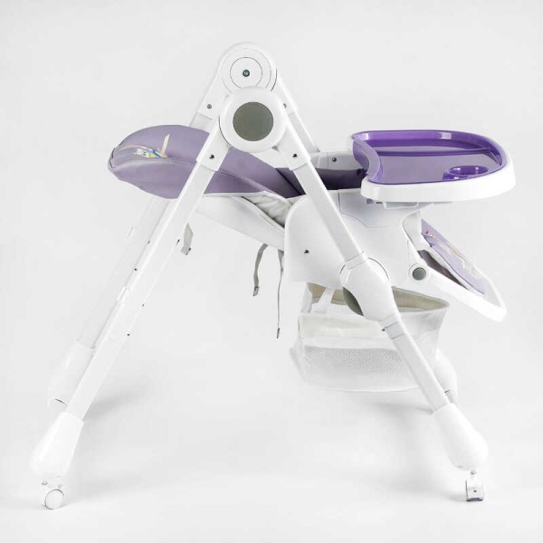 Стільчик для годування Joy K-60290 (1) мягкий чохол ПВХ, 4 колеса, з’ємний столик, кошик, в коробці