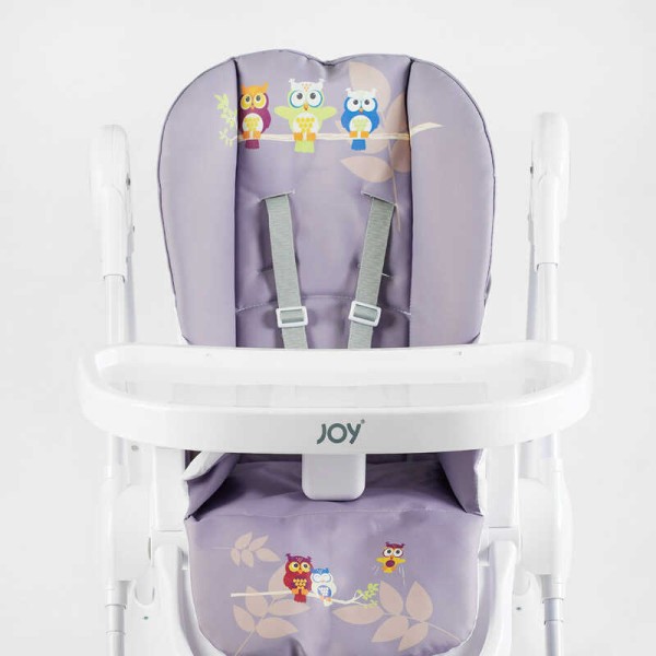 Стільчик для годування Joy K-60290 (1) мягкий чохол ПВХ, 4 колеса, з’ємний столик, кошик, в коробці