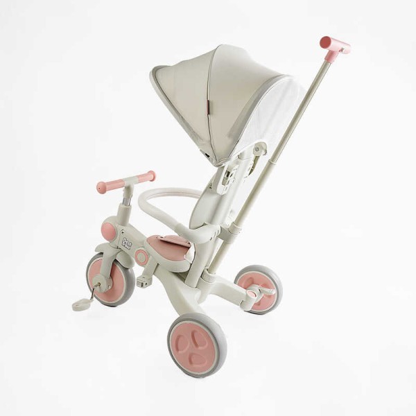 Велосипед-трансформер 3-х кол. BS-12-303 Best Trike (1) матеріал рами нейлон,переднє колесо EVA 10'',задні колеса EVA 8'',батьківська ручка,в коробці