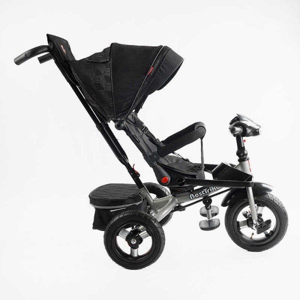 Велосипед 6088 F – 695-12 Best Trike ПОВОРОТНЕ СИДІННЯ, СКЛАДНЕ КЕРМО, ФАРА МУЗИЧНА З USB,Bluetooth НАДУВНІ КОЛЕСА, ПУЛЬТ ВКЛЮЧЕННЯ СВІТЛА І ЗВУКУ