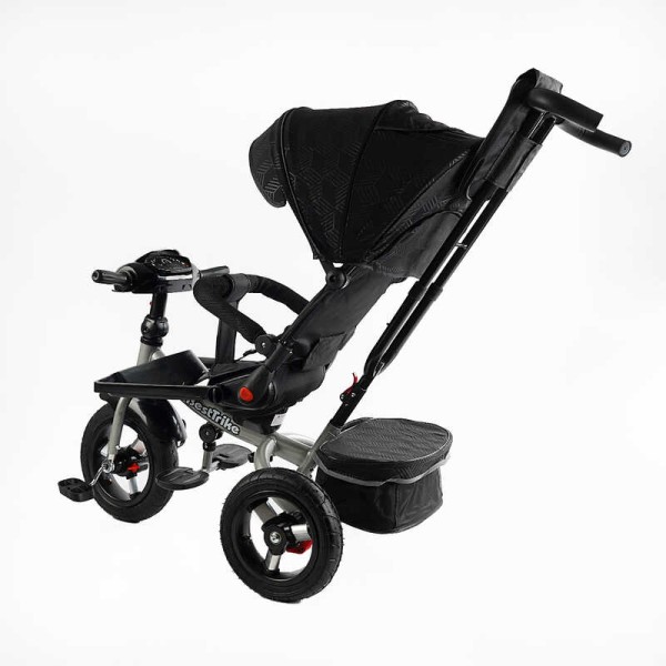 Велосипед 6088 F – 695-12 Best Trike ПОВОРОТНЕ СИДІННЯ, СКЛАДНЕ КЕРМО, ФАРА МУЗИЧНА З USB,Bluetooth НАДУВНІ КОЛЕСА, ПУЛЬТ ВКЛЮЧЕННЯ СВІТЛА І ЗВУКУ