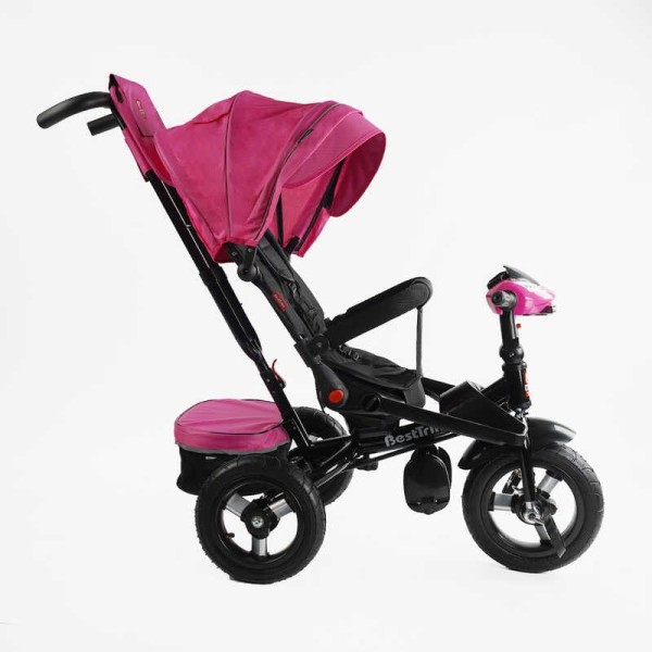 Велосипед 6088 F – 701-16 Best Trike ПОВОРОТНЕ СИДІННЯ, СКЛАДНЕ КЕРМО, ФАРА МУЗИЧНА З USB,Bluetooth НАДУВНІ КОЛЕСА, ПУЛЬТ ВКЛЮЧЕННЯ СВІТЛА І ЗВУКУ