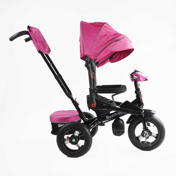 Велосипед 6088 F – 701-16 Best Trike ПОВОРОТНЕ СИДІННЯ, СКЛАДНЕ КЕРМО, ФАРА МУЗИЧНА З USB,Bluetooth НАДУВНІ КОЛЕСА, ПУЛЬТ ВКЛЮЧЕННЯ СВІТЛА І ЗВУКУ