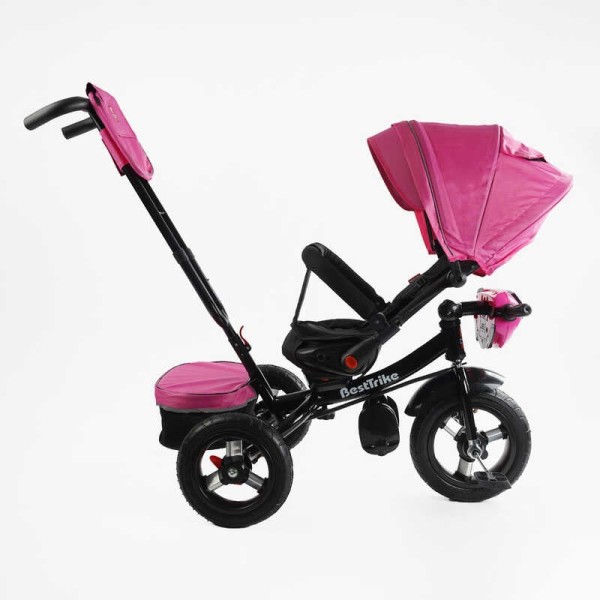 Велосипед 6088 F – 701-16 Best Trike ПОВОРОТНЕ СИДІННЯ, СКЛАДНЕ КЕРМО, ФАРА МУЗИЧНА З USB,Bluetooth НАДУВНІ КОЛЕСА, ПУЛЬТ ВКЛЮЧЕННЯ СВІТЛА І ЗВУКУ