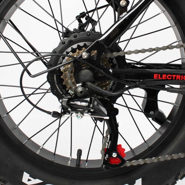 Электровелосипед Фетбайк Corso Kraft KR-31007 20" 500W 48V/15Ah Shimano 7 скоростей