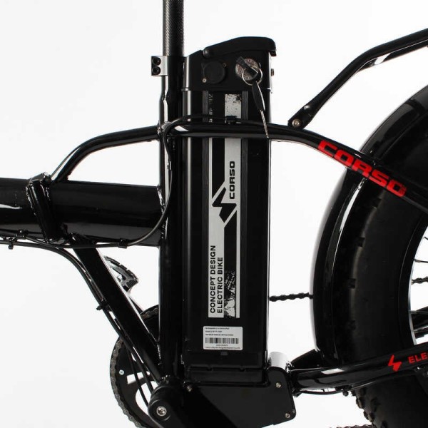 Электровелосипед Фетбайк Corso Kraft KR-31007 20" 500W 48V/15Ah Shimano 7 скоростей