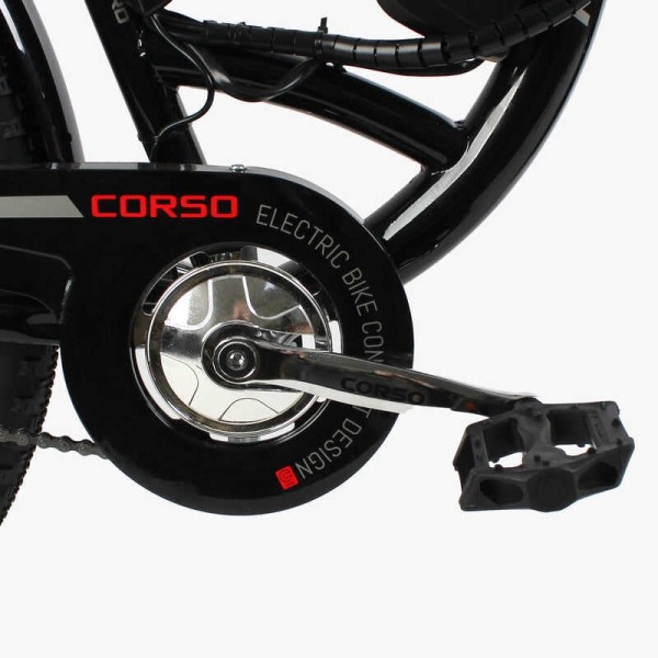 Електровелосипед Corso HARMONY 28" HR-28715, 350W, 36V 10Ah, сталева рама, з кошиком