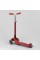 Самокат триколісний Y-00325 (4) Best Scooter, ЧЕРВОНИЙ, складне алюмінієве кермо, 4 колеса PU зі світлом, d = 12 см