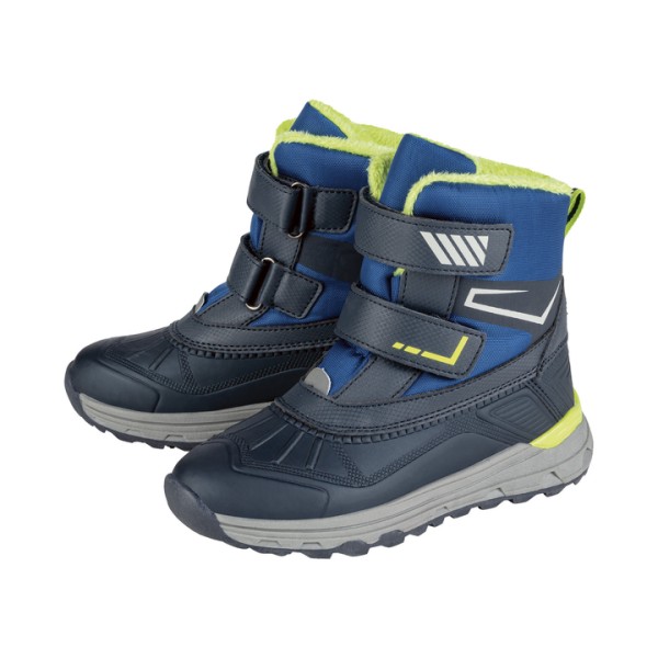 Сапоги детские Pepperts синие водонепроницаемые с 3M рефлекторами, размер 34 (427325)